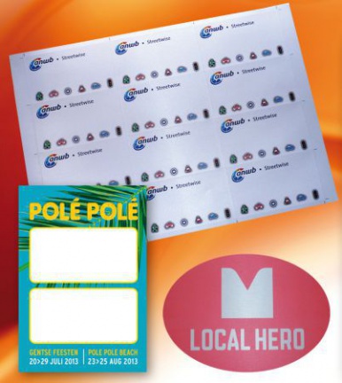 Fullcolor stickers, textielstickers - Afbeelding 5