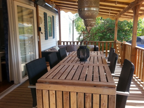 Saint Tropez mobilhome stacaravan chalet te huur Kontiki Toison d'Or Frejus - Afbeelding 2