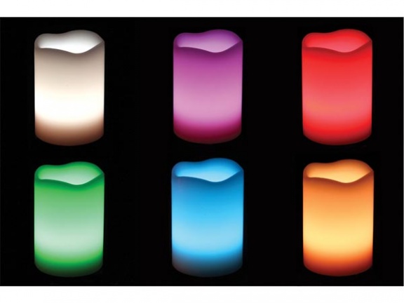 RGB LED was kaars met afstandsbediening - Afbeelding 2