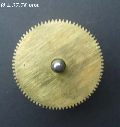 Veer trommel =Franse pendule = zonder veer =33306