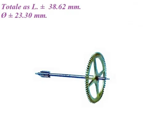 === Slagwerkrad = Franse pendule = oud === 33344