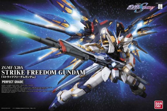 PG 1/60 ZGMF-X20A Strike Freedom Gundam - nr. 1