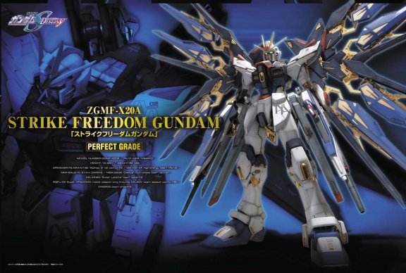 PG 1/60 ZGMF-X20A Strike Freedom Gundam - Afbeelding 2