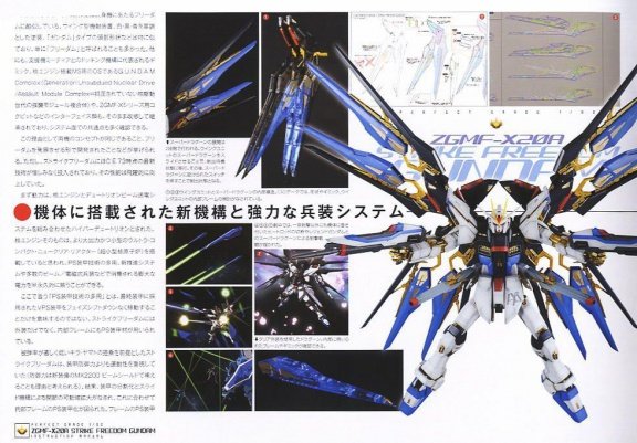 PG 1/60 ZGMF-X20A Strike Freedom Gundam - Afbeelding 7