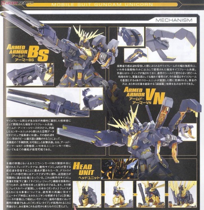 MG 1/100 RX-0 Unicorn Gundam Banshee 02 - Afbeelding 7