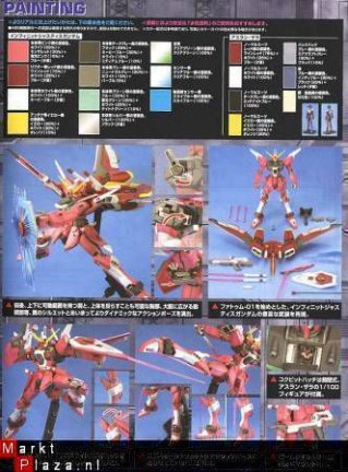 MG 1/100 ZGMF-X19A Infinite Justice Gundam - Afbeelding 5