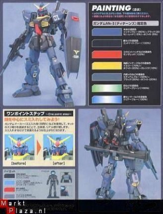 MG 1/100 RX-178 Gundam Mk II Titans Ver. 2.0 - Afbeelding 5