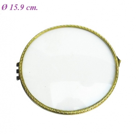 === Pendule deur = bol glas = gebruikt === 33514