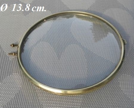 === Pendule deur = bol glas = gebruikt === 33560
