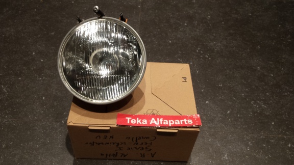 Alfa Romeo Alfetta Sedan Serie 1 Koplamp Carello 116086507500 NOS - Afbeelding 2