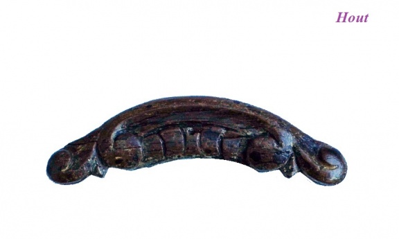 === Klokkast ornamentje = Hout = oud === 33644