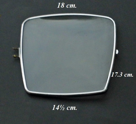 === Pendule deur = bol glas = gebruikt === 33680