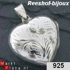 MOOIE GROTE ECHT ZILVEREN (925) MEDAILLON HANGER!