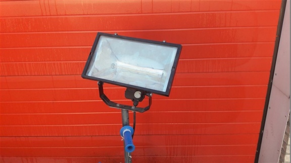 warmtelamp met statief compleet - Afbeelding 2