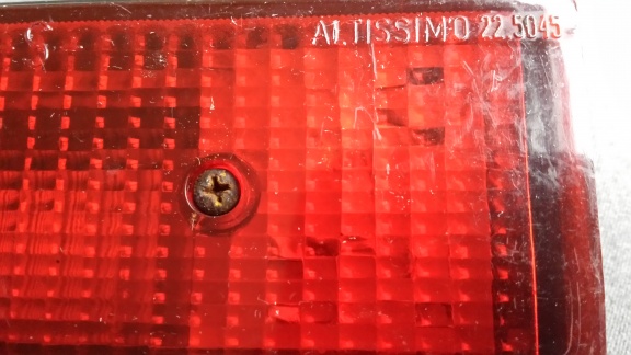 Alfa Romeo Alfasud Sprint Achterlicht Altissimo 32 8637-S Links Used - Afbeelding 7