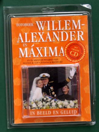 Fotoboek Willem-Alexander en Máxima met gratis CD - nr. 1