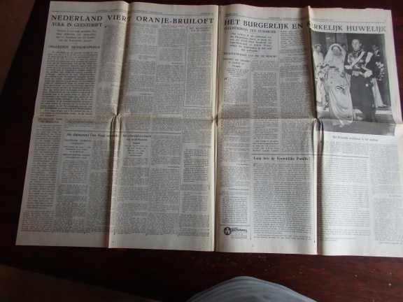 Nieuwe Amsterdamse Courant van Doderdag 7 januari 1937. - Afbeelding 2
