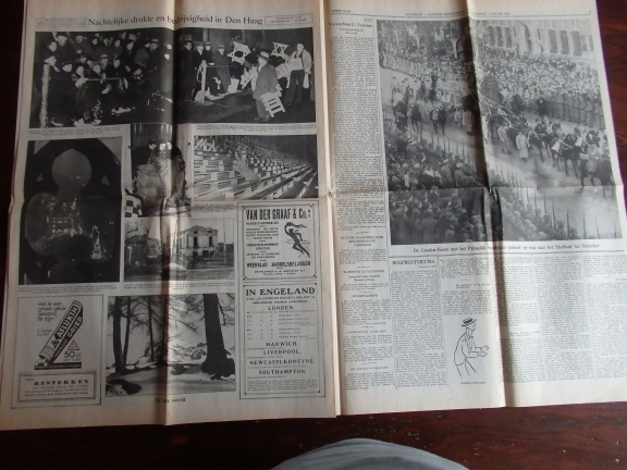 Nieuwe Amsterdamse Courant van Doderdag 7 januari 1937. - Afbeelding 4