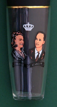 Glas Huwelijk Irene & Carlos - nr. 1