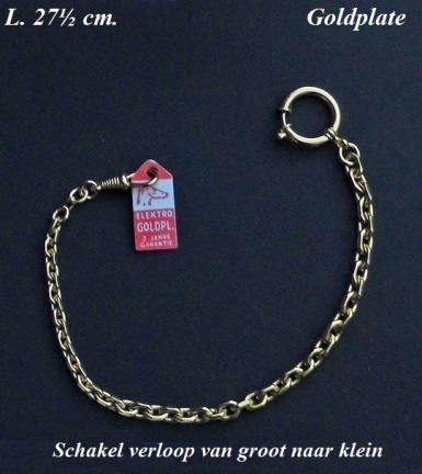 === Zakhorloge ketting = nieuw === 33667