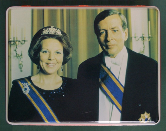 Groot blik - Beatrix & Claus, Juliana & Bernhard, Wilhelmina - nr. 1