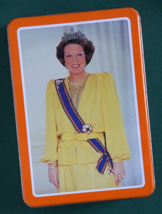 Blik - Beatrix, Gouden koets, paleis Noordeinde - nr. 1
