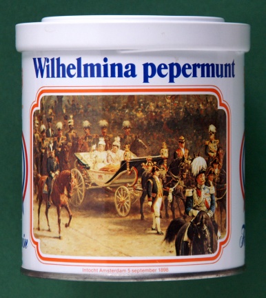Blik Fortuin - Inhuldiging Wilhelmina, Intocht Amsterdam - nr. 1