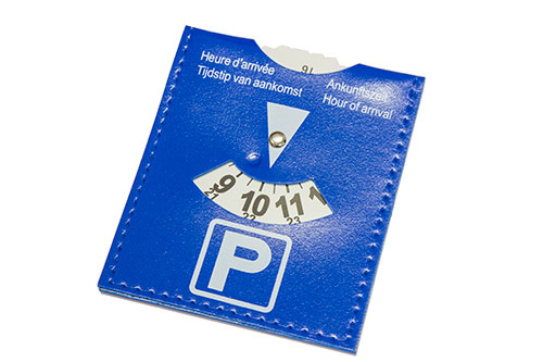 Parkeerkaart parkeerschijf - nr. 1