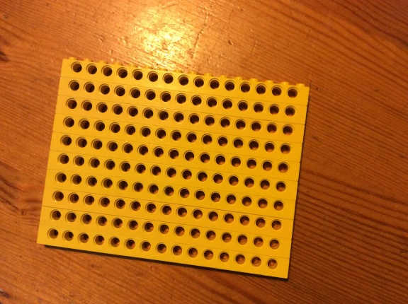 10 Lego stenen 1 x 16 noppen - Afbeelding 2