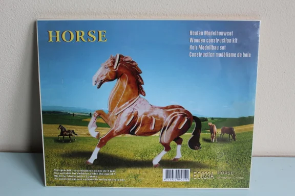 Paard modelbouw set - nr. 1
