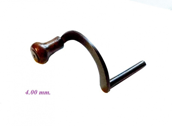 === Klok sleutel = 4.00 mm. = oud === 34071
