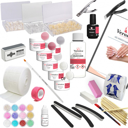 Gelnagels starterspakket, starter set EXCLUSIVE - nr. 1