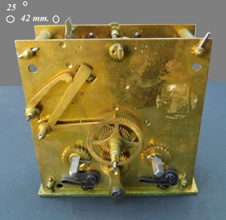= Regulateur uurwerk =zie omschrijving =34156