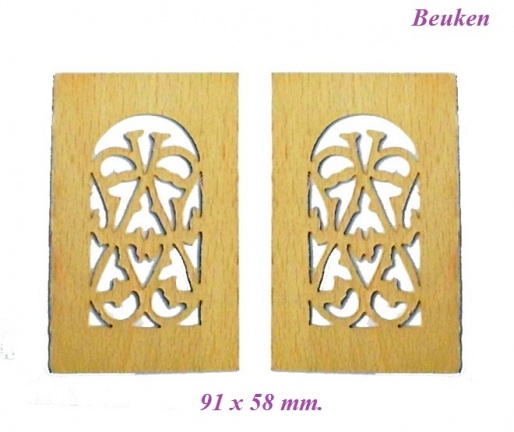 === 2 Galmgat ornamenten = nieuw === 33826