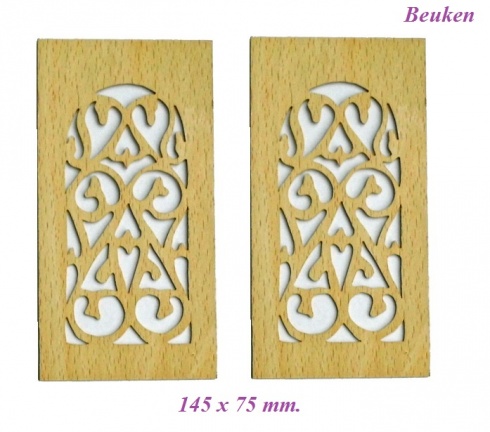 === 2 Galmgat ornamenten = nieuw === 33828