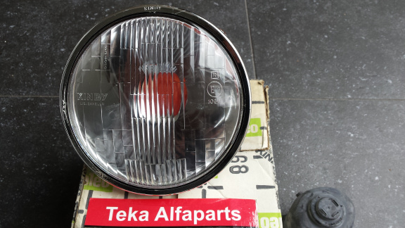 Koplamp Valeo Kinby lic.Carello 93850003 Alfa Romeo Lancia Fiat NOS - nr. 1