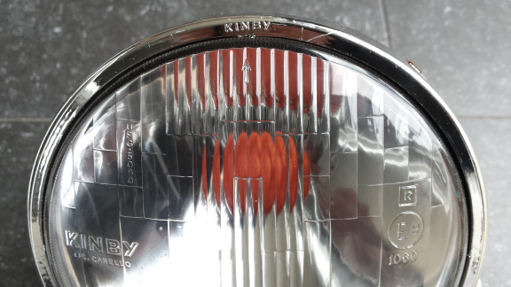 Koplamp Valeo Kinby lic.Carello 93850003 Alfa Romeo Lancia Fiat NOS - Afbeelding 3