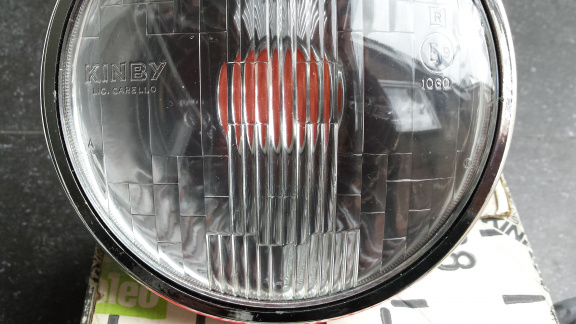 Koplamp Valeo Kinby lic.Carello 93850003 Alfa Romeo Lancia Fiat NOS - Afbeelding 4