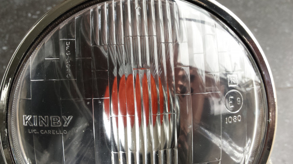 Koplamp Valeo Kinby lic.Carello 93850003 Alfa Romeo Lancia Fiat NOS - Afbeelding 5