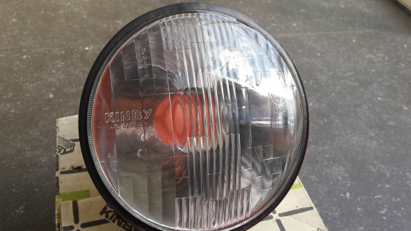 Koplamp Valeo Kinby lic.Carello Faessa 93850013 Alfa Romeo Lancia Fiat NOS - Afbeelding 4