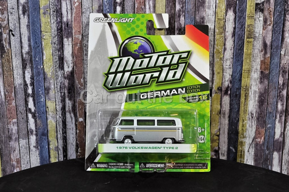 1976 Volkswagen t2 grijs 1:64 Greenlight - Afbeelding 4