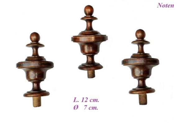=== 3 Klok tollen = oud = zie omschrijving === 33724