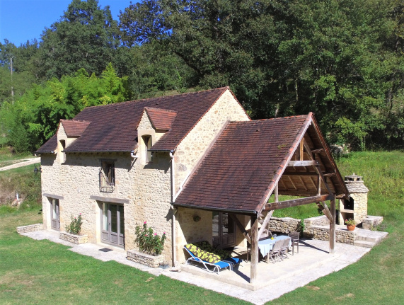 Klein vakantiedomein met 5 accommodaties (evt. groepsvakantie) in toeristische centrum DORDOGNE - Afbeelding 3