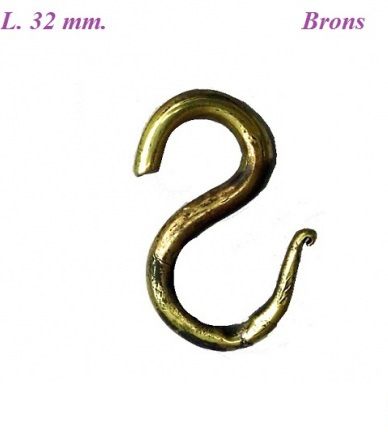 === Bronzen haak = oud === 34562