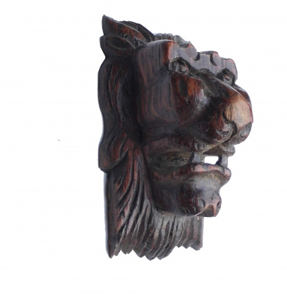=== 2 Klok / Kast leeuwenkoppen = oud === 34579