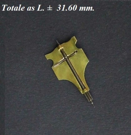 === Windvleugel Franse pendule = oud === 34656
