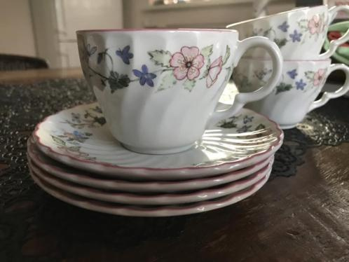 6 Kop en schotels Wood & Sons Spring Fields by Jenny Rhodes - nr. 1