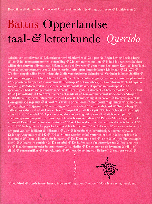 Opperlandse taal- & letterkunde - nr. 1