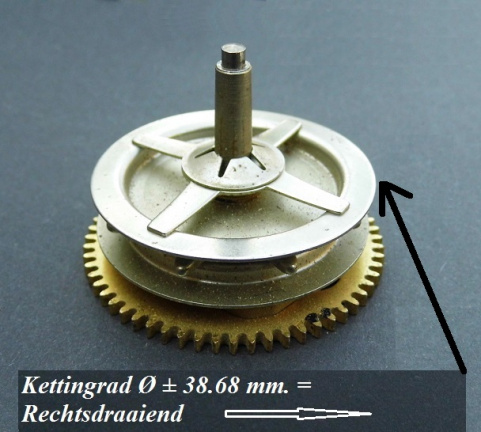 === Ketting rad = gebruikt === 34700 - Afbeelding 2
