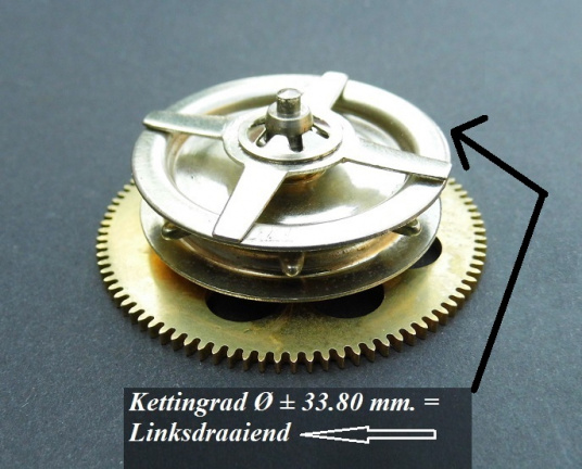 === Ketting rad = gebruikt === 34698 - Afbeelding 2